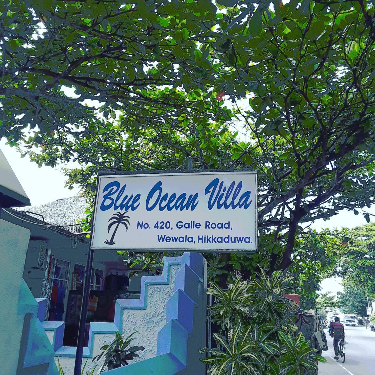 Blue Ocean Villa Hikkaduwa Exteriér fotografie